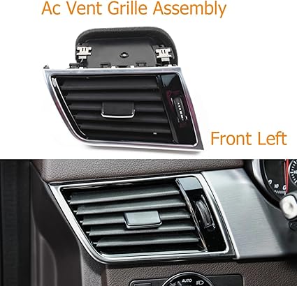 AC Vent Grille Assembly Left 1668309100 1668300154 & Right 1668309200 1668300254 Compatible With Mercedes Benz GLE W166 & GLS W166