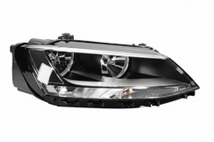 Headlight Headlamp Left Headlight Headlamp Left 1EL010395-11 & Right 1EL010395-21 (Without Blaster) Compatible With Volkswagen Jetta MK6 (Helogen)
