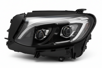 Headlight Headlamp Left A2539061501 & Right A2539061601 (DOUBLE LENS) (Without Blaster) Compatible With MERCEDES-BENZ GLC (W253) (2016-2019)