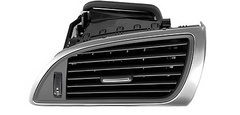 Audi A6 Black AC Vent Grille Assembly Center Right Left Rear