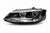 Headlight Headlamp Left Headlight Headlamp Left 1EL010395-11 & Right 1EL010395-21 (Without Blaster) Compatible With Volkswagen Jetta MK6 (Helogen)