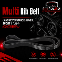 Multi Rib Belt 6PK2077 LR041975 Compatible With LAND ROVER RANGE ROVER SPORT II (L494) (CONTINENTAL)