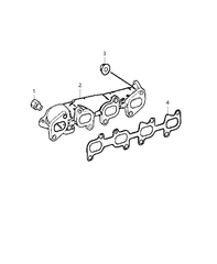 Air EXHAUST MANIFOLD PACKING (Engine Head Cover Gasket) 690.721 68091839AA Compatible With MERCEDES-BENZ A-CLASS (W176) B-CLASS Sports Tourer (W246, W242) C-CLASS (W204, W205) (W205) CLA/CLS (C117, C218) E-CLASS (W212) GLA/GLC/GLE (X156, X253, W166)