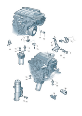 Oil Level Sensor 06E907660 Compatible With AUDI A8 D3 (4E2, 4E8) | A8 / S8 | A8L & Q3 (8UB, 8UG) & Q7 (4LB)