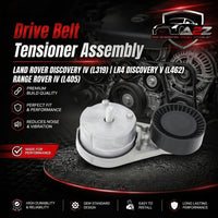 Drive Belt Tensioner LR079293 Compatible With LAND ROVER DISCOVERY IV (L319) | LR4 DISCOVERY V (L462) RANGE ROVER IV (L405)