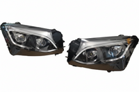 Headlight Headlamp Left A2539061501 & Right A2539061601 (DOUBLE LENS) (Without Blaster) Compatible With MERCEDES-BENZ GLC (W253) (2016-2019)