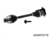 Front Common (Left & Right )Axle Shaft 4G0407271E Compatible With AUDI A6 C7 (4G2, 4GC) | A6 / S6 & A7 A8 Q5 (Pack Of 1)