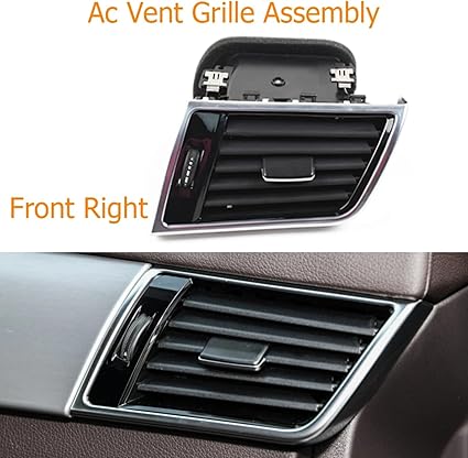 AC Vent Grille Assembly Left 1668309100 1668300154 & Right 1668309200 1668300254 Compatible With Mercedes Benz GLE W166 & GLS W166