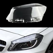 Front Headlight Glass Compatible with MERCEDES BENZ A-CLASS W176 2012-2015