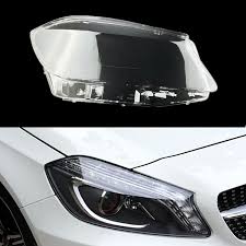 Front Headlight Glass Compatible with MERCEDES BENZ A-CLASS W176 2012-2015