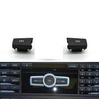 CD Player Buttons 2pcs set Model C A2129006027-Q2 2129006027-Q2 Compatible With Mercedes Benz C-CLASS W204 & GLS W212 & E-CLASS W207 CLS W218 W166 & W156 & W176 & W172