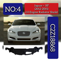 2.0 Engine Radiator Sheild C2Z18868 Compatible With Jaguar XF (2012-2015) Tag No.4