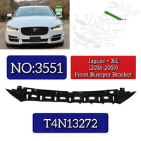 Front Bumper Bracket T4N13272 Compatible With Jaguar XE (2016-2019) Tag No.3551