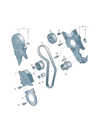 TIMING BELT KIT CT1028K3 038198119G Compatible With VW JETTA III (1K2) | BORA | VENTO (CONTINENTAL)