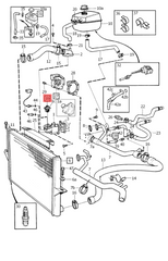 Coolant Thermostat 271664 Compatible With VOLVO S80 &  V70 & XC70