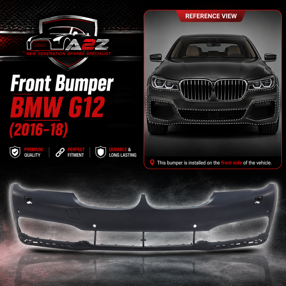 Front Bumper 51117402814 Compatible With BMW G12 (2016-18)