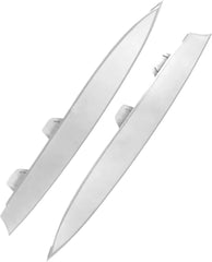 Fog Lamp Cover With  Chrome Left 51117200733 & Right 51117200734 Compatible With BMW F07 7 Series (2008-2013) Tag No.501