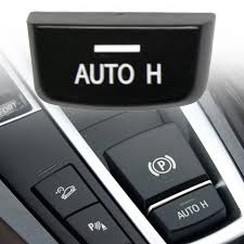 Parking Brake Button Switch Cover Black 61316822518 61319355233 61319318730 61319349035 -1 Compatible with BMW 5 Series F10 & 6 Series F12 & X3 F25