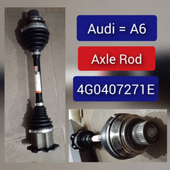 Front Common (Left & Right )Axle Shaft 4G0407271E Compatible With AUDI A6 C7 (4G2, 4GC) | A6 / S6 & A7 A8 Q5 (Pack Of 1)