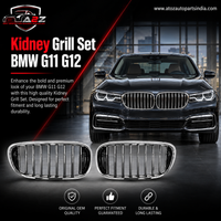 Kidney Grill Set 51137357011 L.H, & 51137357012 R.H Compatible With BMW 7 Series G11,G12 Tag 62