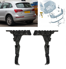 Rear Bumper Bracket Left 8R0807453B & Right 8R0807454B Compatible With Audi Q5 8R (2009-2017) Tag No.172