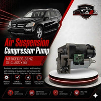 Air Suspension Compressor Pump 1643201204 1643200004 1643200304 1643200504 1643200204 Compatible With MERCEDES-BENZ GL-CLASS X164