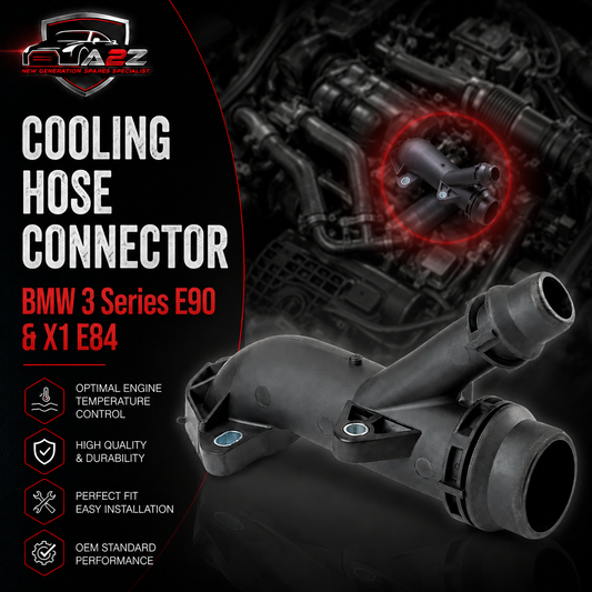 Cooling Hose Connector 11537560130 11537505055 Compatible With BMW 3 Series E90 & X1 E84 Tag-E-83