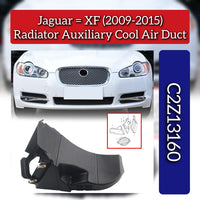 Radiator Auxiloary Cool Air Dict C2Z13160 Compatible With Jaguar XF (2009-2015)