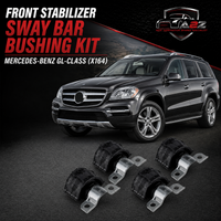 Front Stabilizer Sway Bar Bushing Kit 1643231185 A1643231185 Compatible With MERCEDES-BENZ GL-CLASS (X164) & M-CLASS (W164)