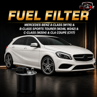 Fuel Filter 6070901252 & 6420904852 & 6420906352 & 6420906452 & KL942 A6070901252 A6420906452 Compatible With MERCEDES-BENZ A-CLASS (W176) & B-CLASS Sports Tourer (W246, W242) & C-CLASS (W204) & CLA Coupe (C117) Tag : 67