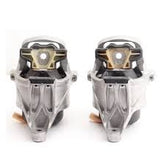 Engine Motor Mount Set With Sensor Compatible With AUDI A4 & Q5 Engine Motor Mount Bracket Left 8W0199371B & Right 8W0199372B