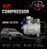 Air Conditioning Compressor 64529121761 Compatible With BMW X5 E70