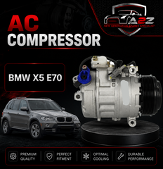 Air Conditioning Compressor 64529121761 Compatible With BMW X5 E70