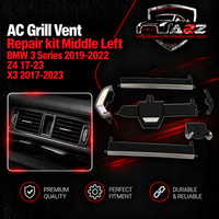 AC Grill Vent Repair kit Middle Left Compatible With BMW 3 Series 2019-2022 Z4 17-23 X3 2017-2023