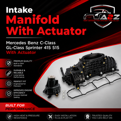 Intake Manifold A6510900037 A6510903037 With Actuator Compatible With Mercedes Benz C-Class GL-Class Sprinter 415 515