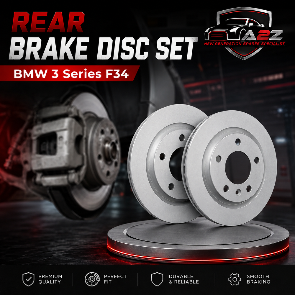 Rear Brake Disc Set 34216864900 34216792229 Compatible With BMW 3 Series F34