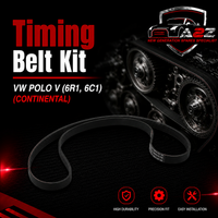 MULTI-RIB BELT KIT 6PK1693K1 Compatible With VW POLO V (6R1, 6C1) (CONTINENTAL)