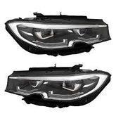 Complete Headlight Assy Left 63118496159 & Right 63118496160 (Without Blaster) Compatible With BMW 3 Series (G20 G28) (2019- 2021) Tag No.63