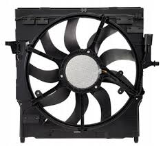 Engine Radiator Cooling Fan Assembly 17427634471 Compatible With BMW X5 (F15, F85) & X6 (F16, F86)