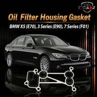 Oil Filter Housing Gasket 11428513448 Compatible With BMW X5 (E70), 3 Series (E90), 7 Series (F01)