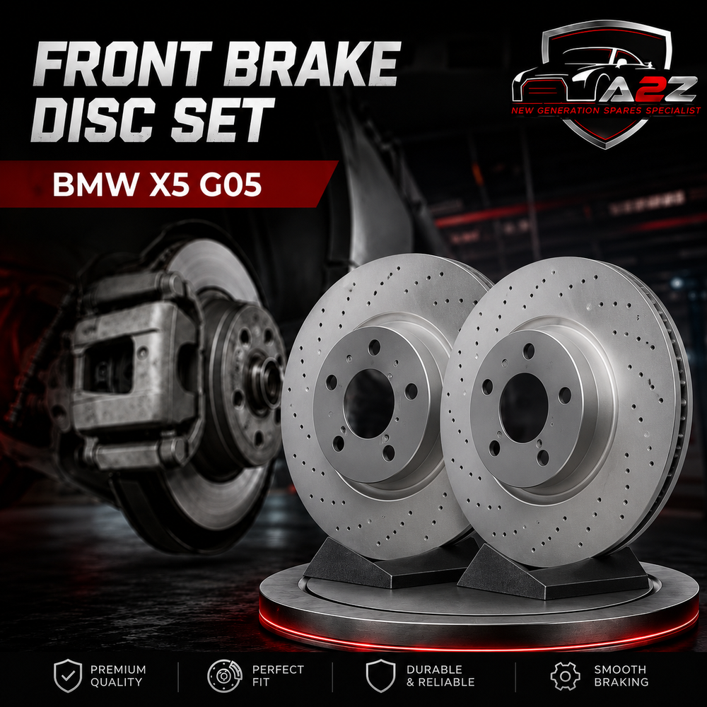 Front Brake Disc Set 34106887657 Compatible With BMW X5 G05