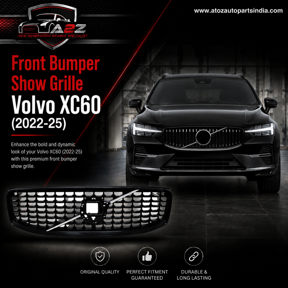 Front Bumper Show Grille 32133812 32133813 32291026 Compatible With Volvo XC60 (2022-25)