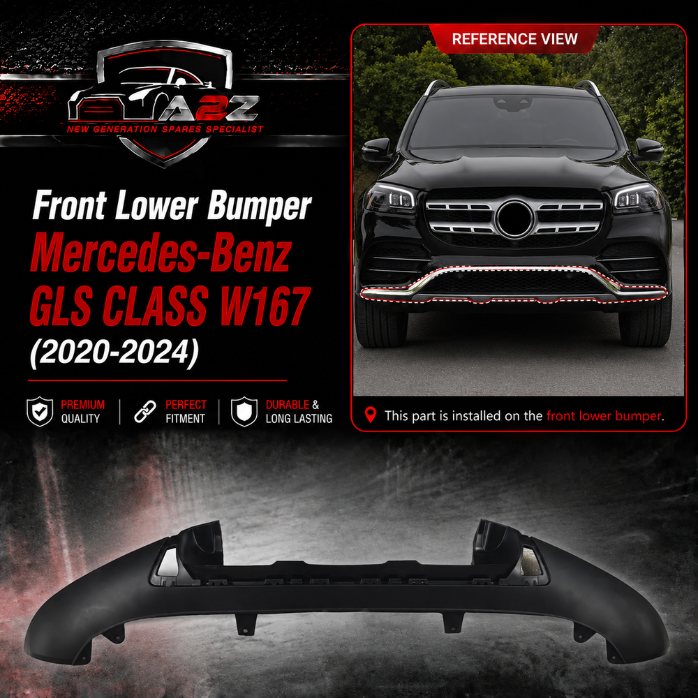 Front Lower Bumper 1678855202 A1678855202 Compatible With Mercedes-Benz GLS CLASS W167 (2020-2024) Tag No.361