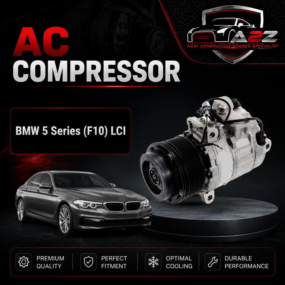 AC Compressor 64529165808 64509196890 Compatible with BMW 5 Series (F10) LCI