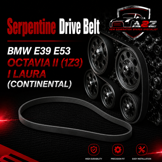 Serpentine Belt 11281432724 Compatible With BMW E39 E53