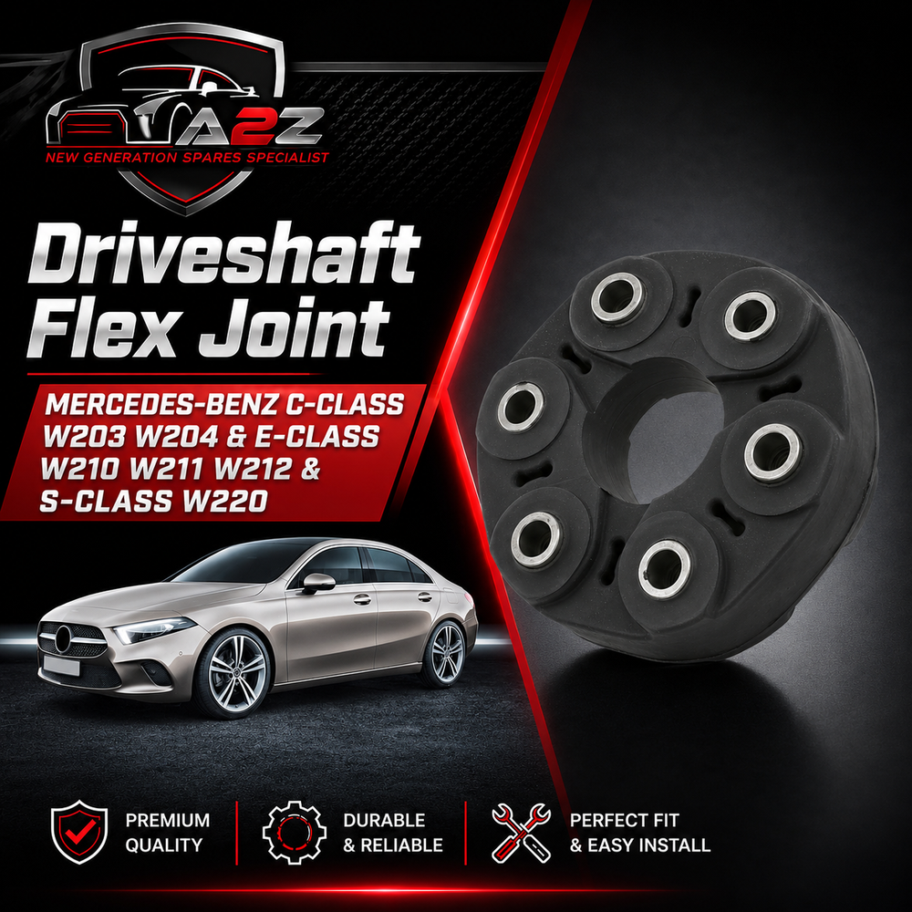 Driveshaft Flex Joint A2104101215 A0004110000 A1704100115 Compatible With MERCEDES-BENZ C-CLASS W203 W204 & E-CLASS W210 W211 W212 & S-CLASS W220