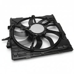 Engine Radiator Cooling Fan Assembly 17427634471 Compatible With BMW X5 (F15, F85) & X6 (F16, F86)