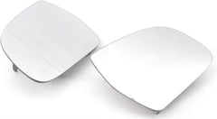 Side Rearview Wing Side Mirror Glass Left 8K0857535D & Right 8K0857536D Compatible With AUDI A4 B8 (8K2) | A4 / S4 & A5 (8T3) | A5 / S5 (2010-2012)