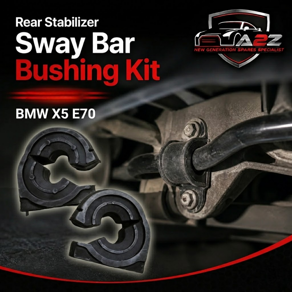 Rear Stabilizer Sway Bar Bushing Kit 33556772085 Compatible With BMW X5 E70