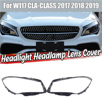 Front Headlight Glass Compatible with Mercedes-Ben CLA W117 2017 - 2020